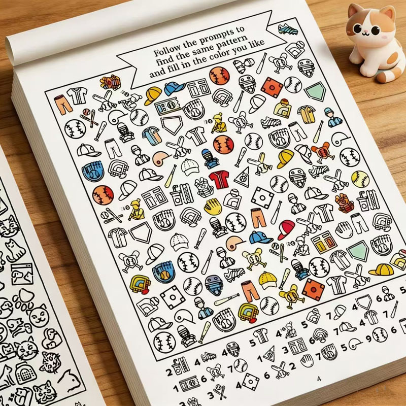 Kids Education Activities - Livre d'activités de recherche et de