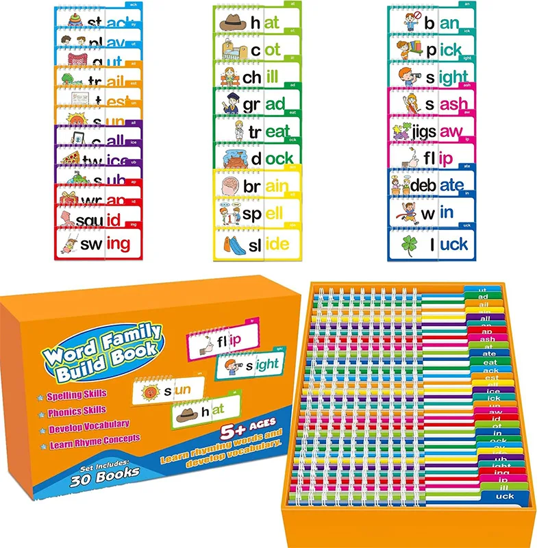 Kids Education Rhymes - 30 livres à rabat de lecture