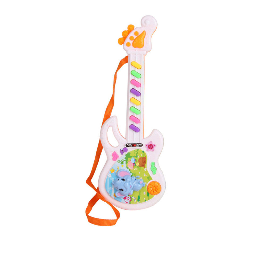 Kids Education Rhymes - Guitare électronique à 8 touches, instrument
