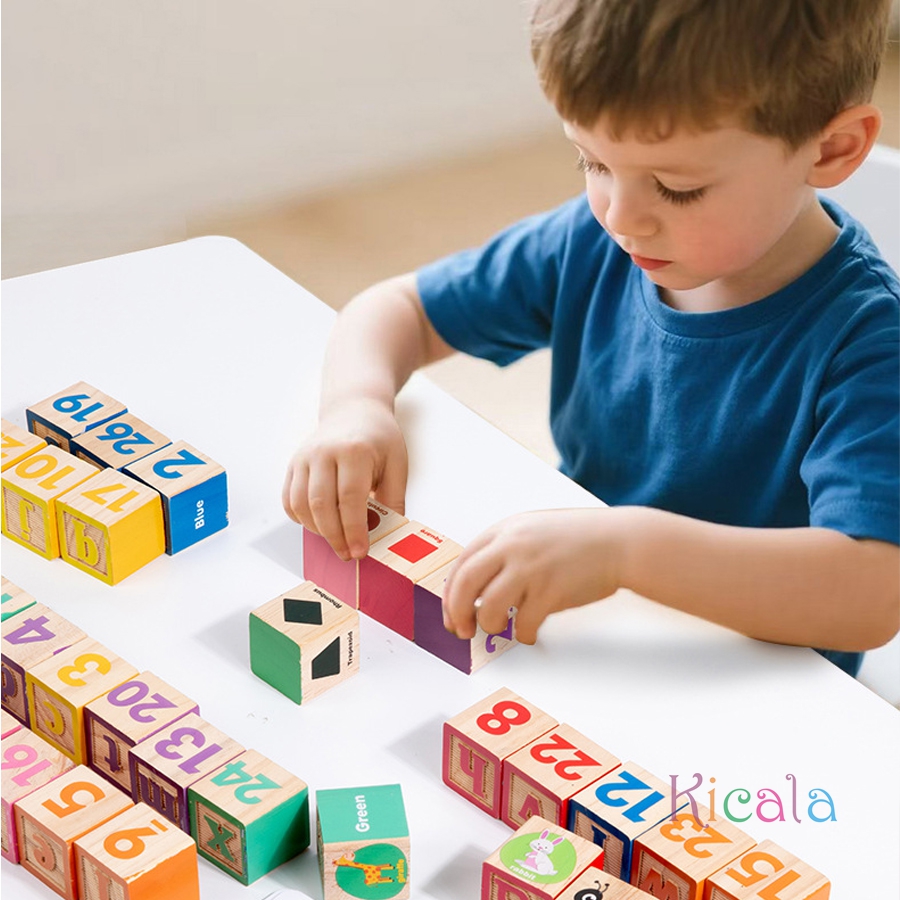 Blocs de chiffres en bois Mont - Kids Education Number avis et prix