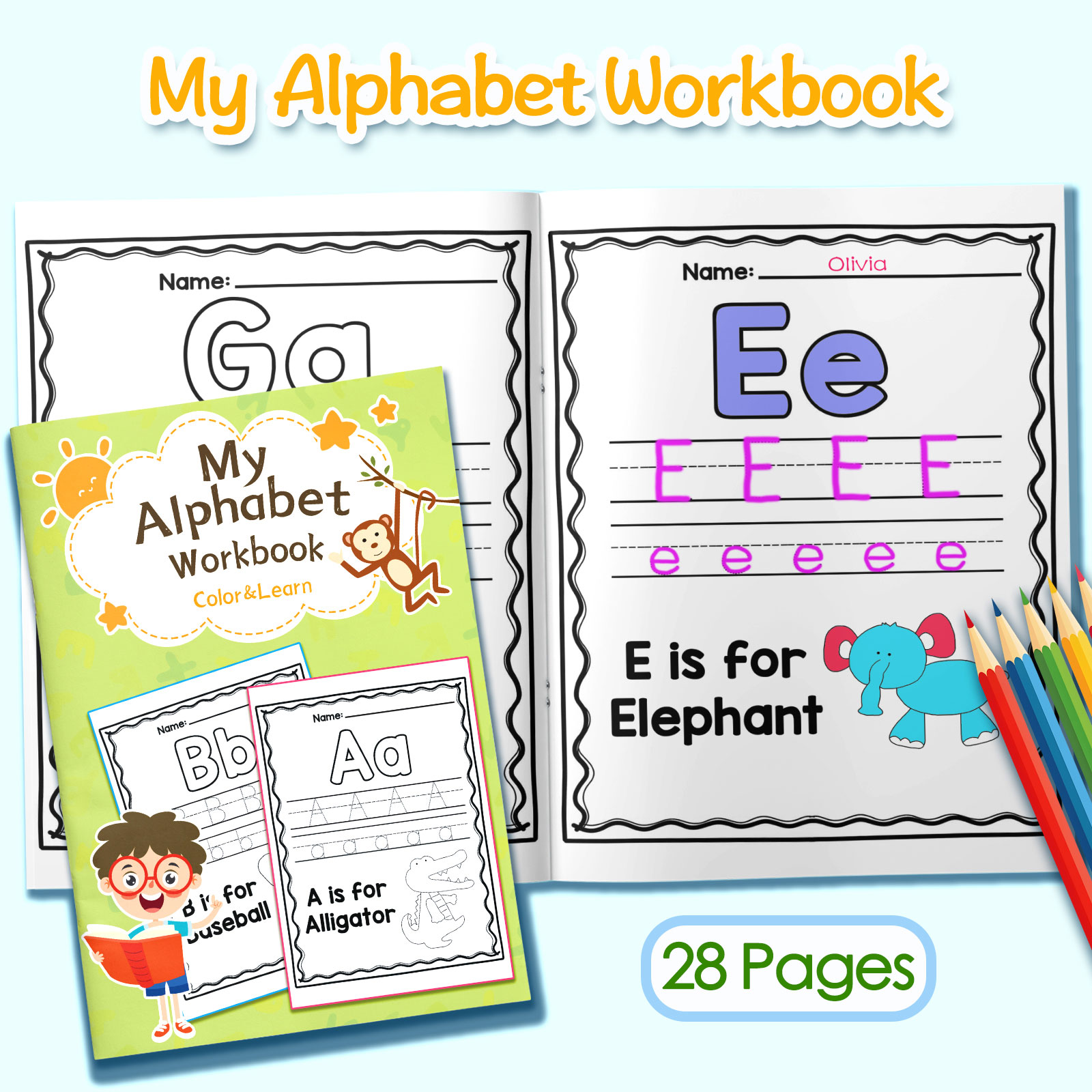 Cahier de coloriage pour enfan - Kids Education Activities avis et prix
